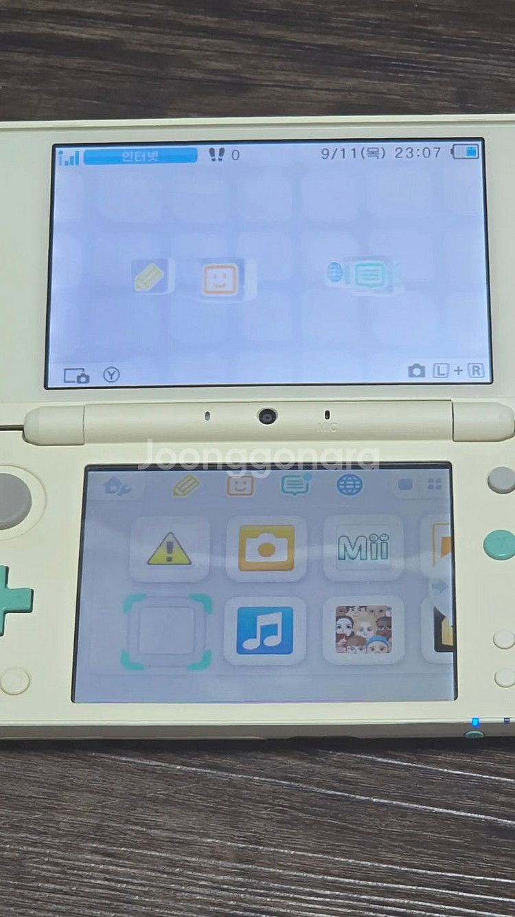 New 닌텐도 2ds xl 튀동숲 에디션 박셋--8