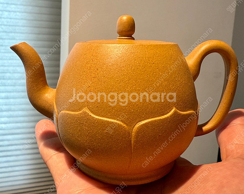 고급 공예미술사 작품 - 원광단니 대연화호 (보이차 자사호)--0