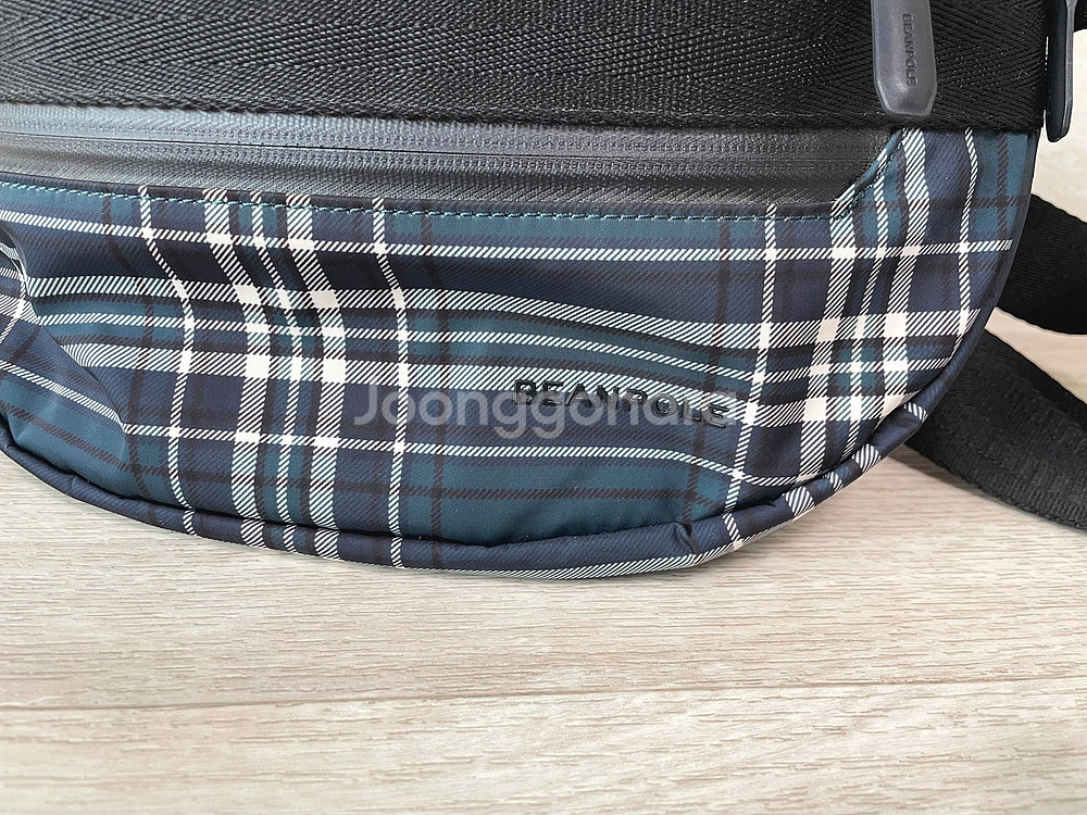 빈폴 / 타탄 웨이스트 백, 크로스백, 남성가방 / 4만원--2