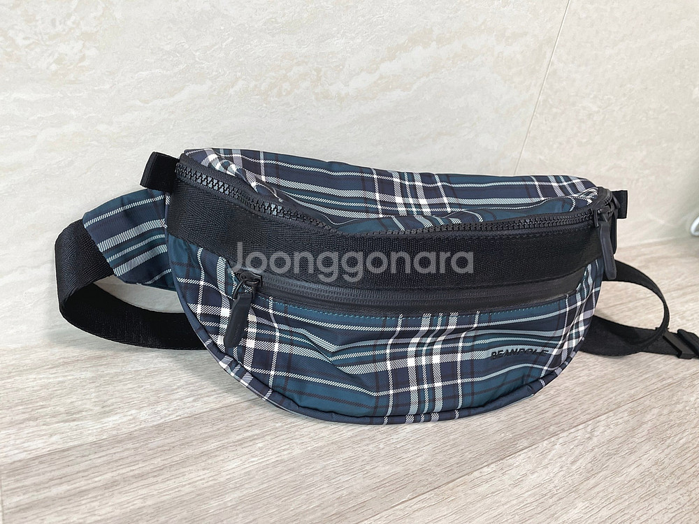 빈폴 / 타탄 웨이스트 백, 크로스백, 남성가방 / 4만원--3