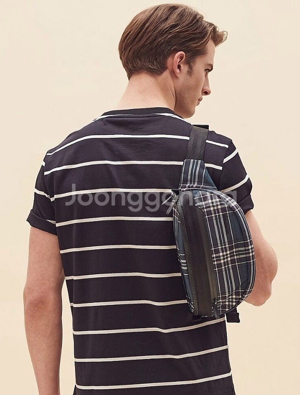 빈폴 / 타탄 웨이스트 백, 크로스백, 남성가방 / 4만원--0