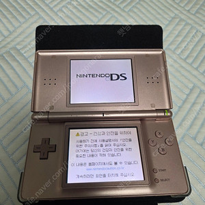 닌텐도ds, ds lite 정발 메탈릭로즈 핑크 택포12만원