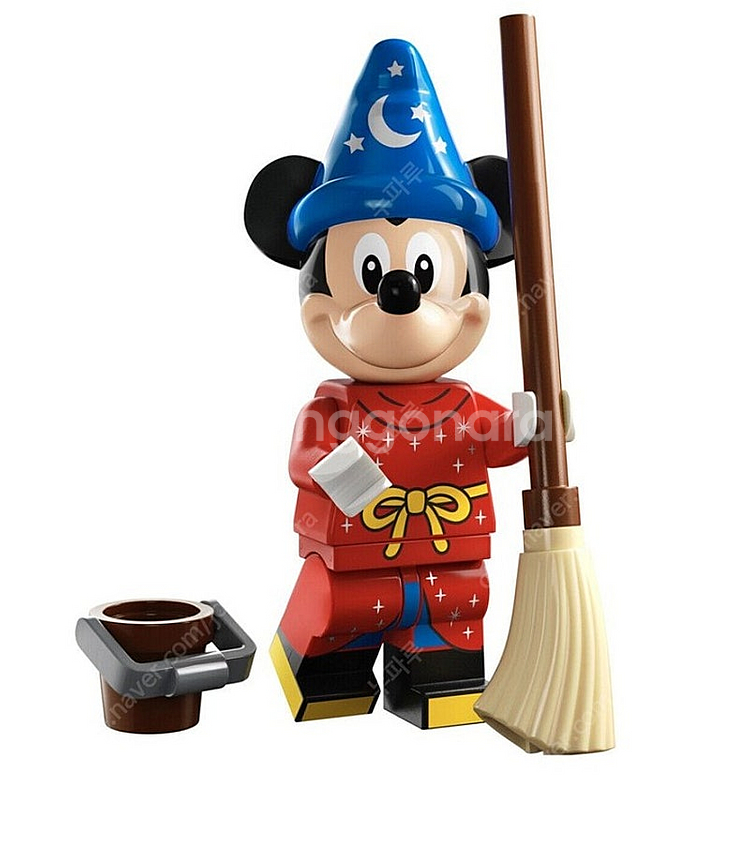 레고 71038 디즈니 100주년 미니피규어 4번 마법사의 제자 미키마우스--0