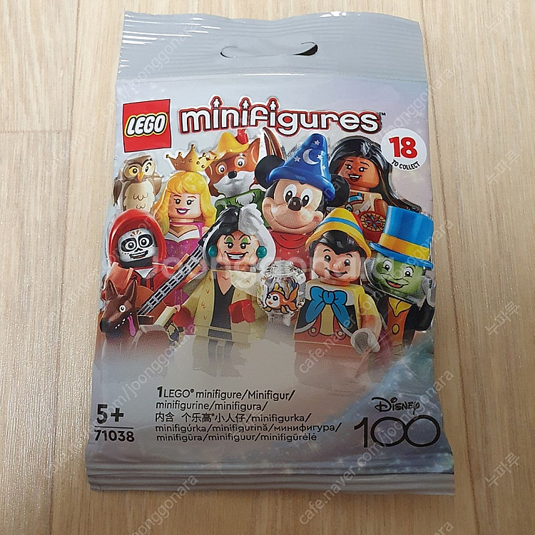 레고 71038 디즈니 100주년 미니피규어 4번 마법사의 제자 미키마우스--1