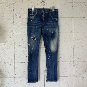 48 디스퀘어드 스케이터 데님 스판