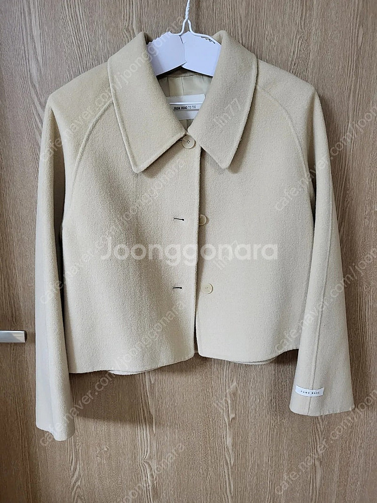 숏 핸드메이드 코트--3