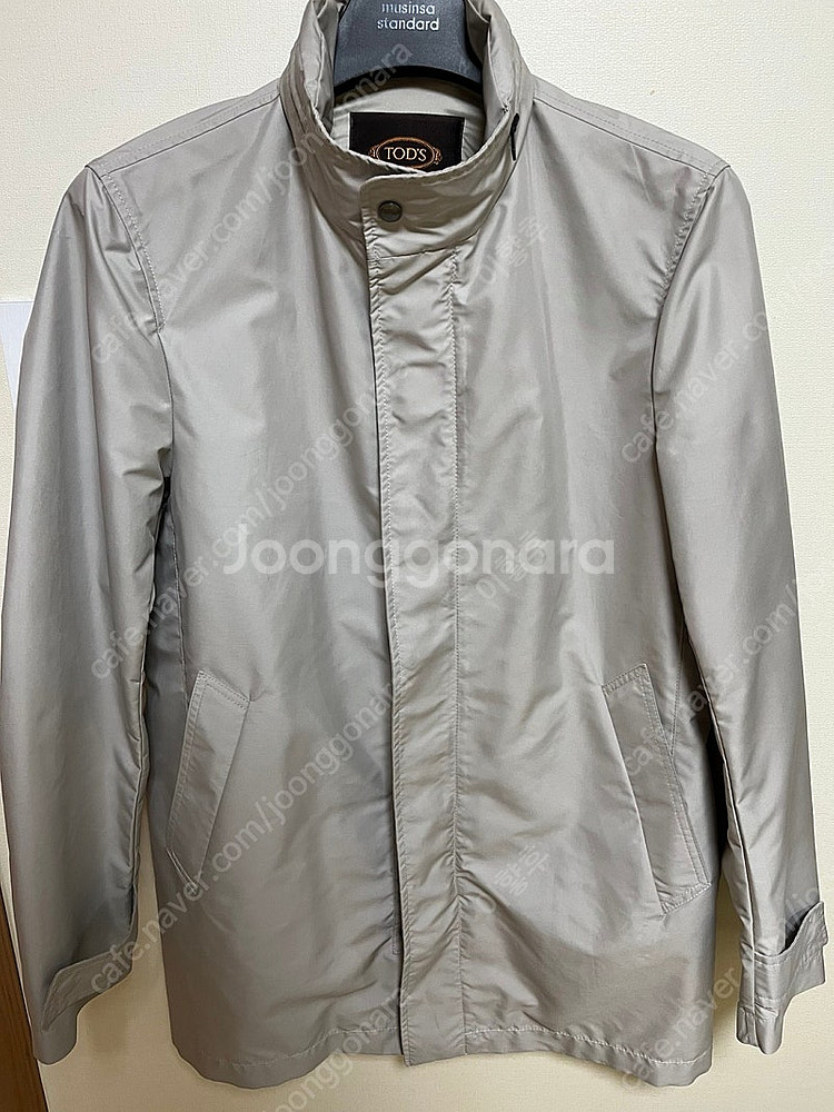 토즈 tod`s 베이지 트렌치 맥코트 95~100사이즈--1