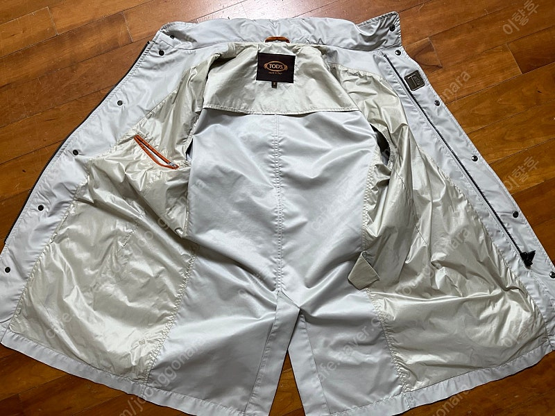 토즈 tod`s 베이지 트렌치 맥코트 95~100사이즈 이미지