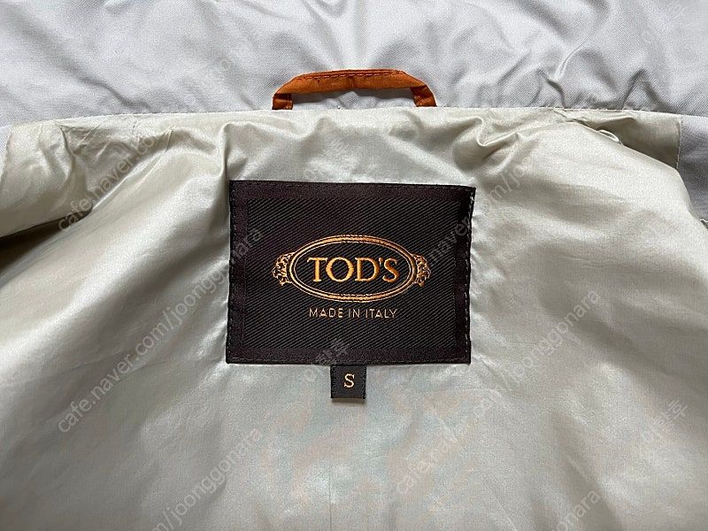 토즈 tod`s 베이지 트렌치 맥코트 95~100사이즈 이미지