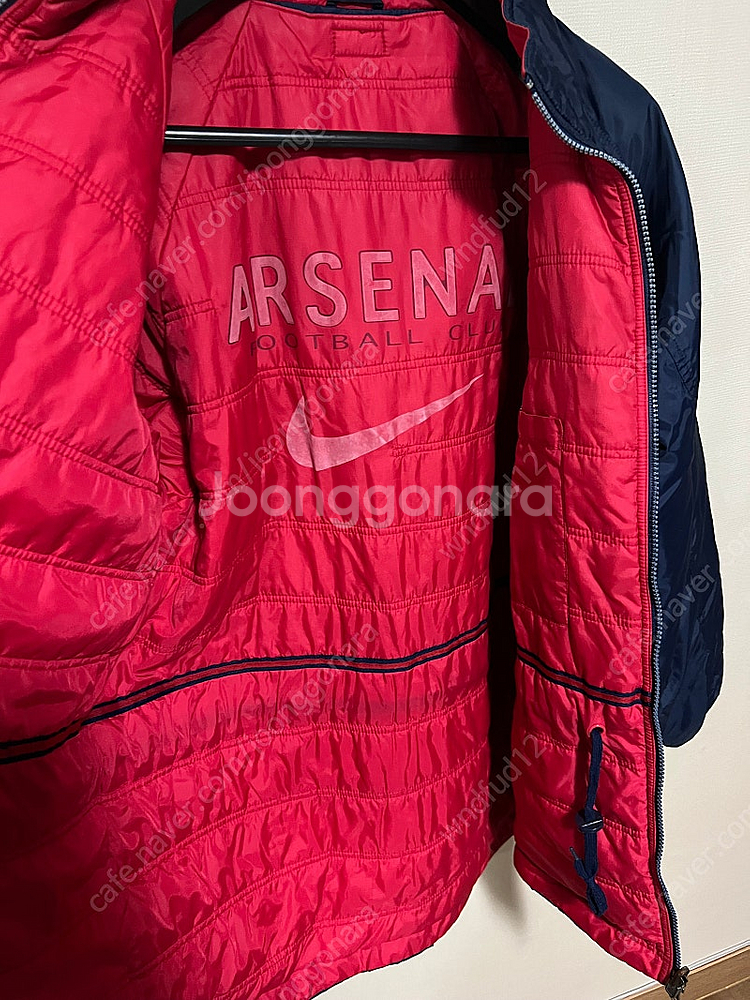 나이키 아스날 패딩자켓 여러벌 팝니다. 사이즈 105--6