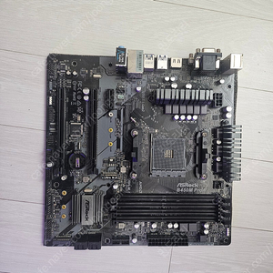 ASROCK 에즈락 B450M PRO4 메인보드 중고판매