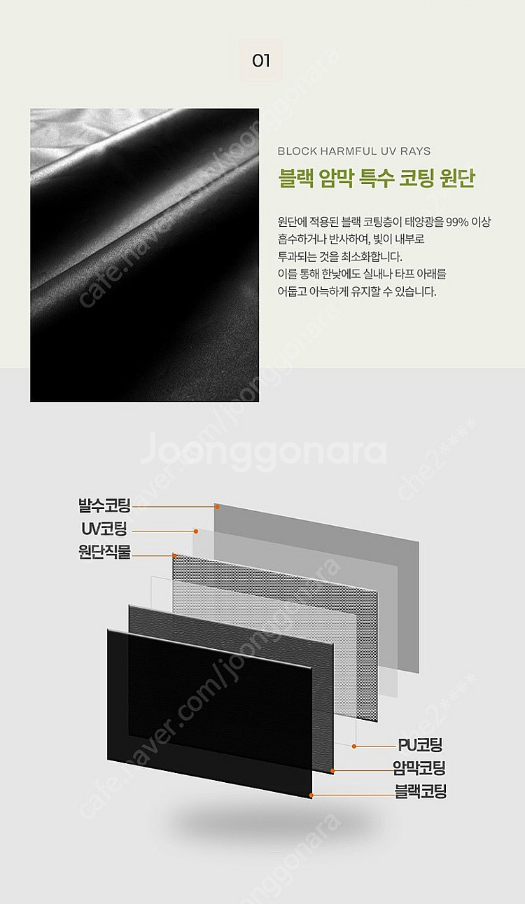 캠핑타프 435*435 트라이캠프 렉타 타프스킨 새제품--7