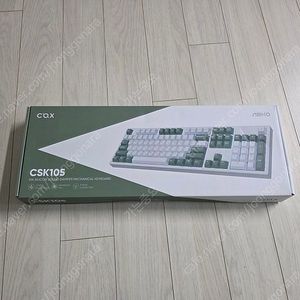 기계식 키보드 COX CSK105 그린, Pebble 페블 스위치 판매합니다
