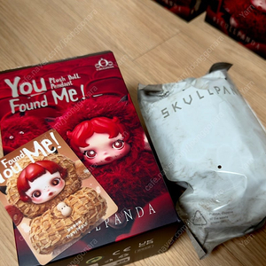 스컬판다 날찾아봐 꾸러기땅콩 비닐미개봉