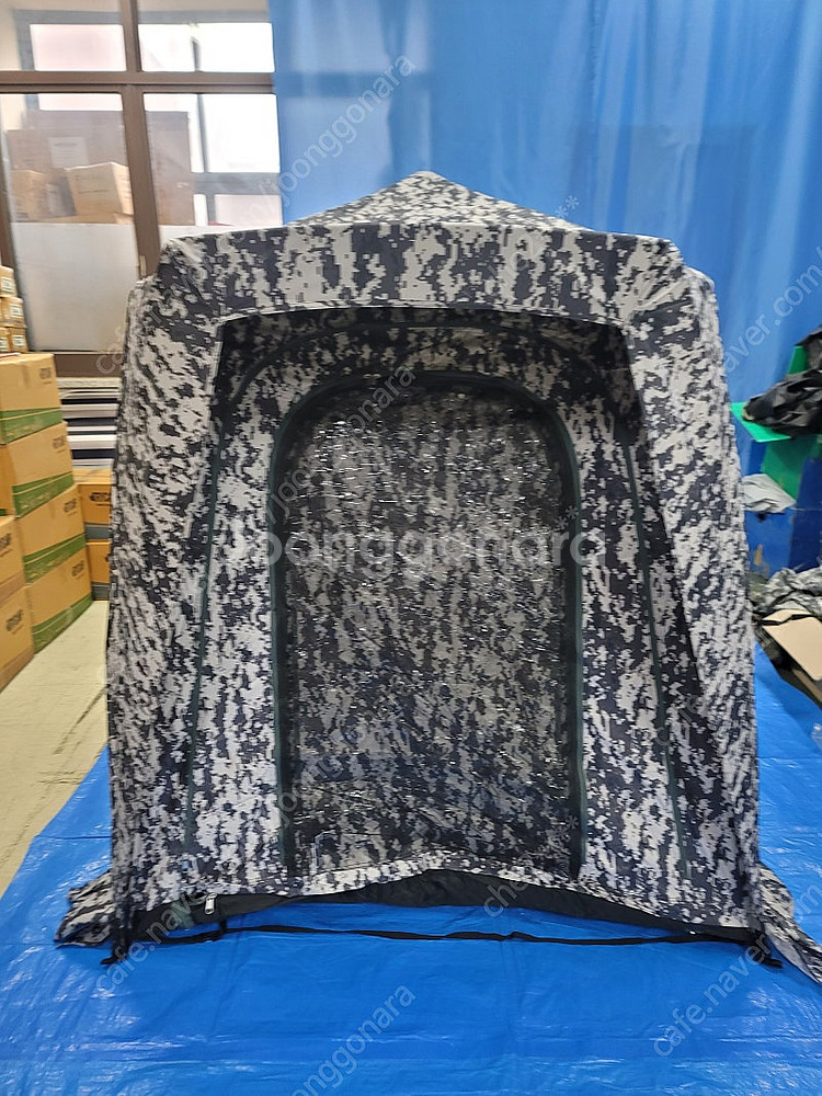 트라이캠프 위장형 낚시텐트 샘플제품 판매합니다--1