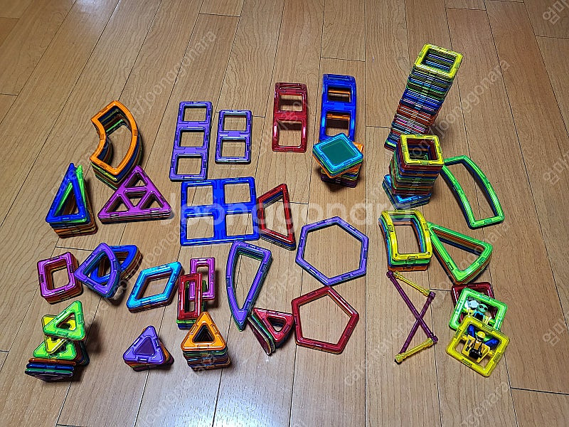 맥포머스 브레인 에볼루션 세트 + 스카이트랙2세트+가이드북(15만원)--4