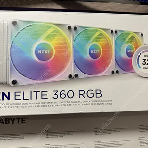 NZXT KRAKEN ELITE 360 RGB 화이트