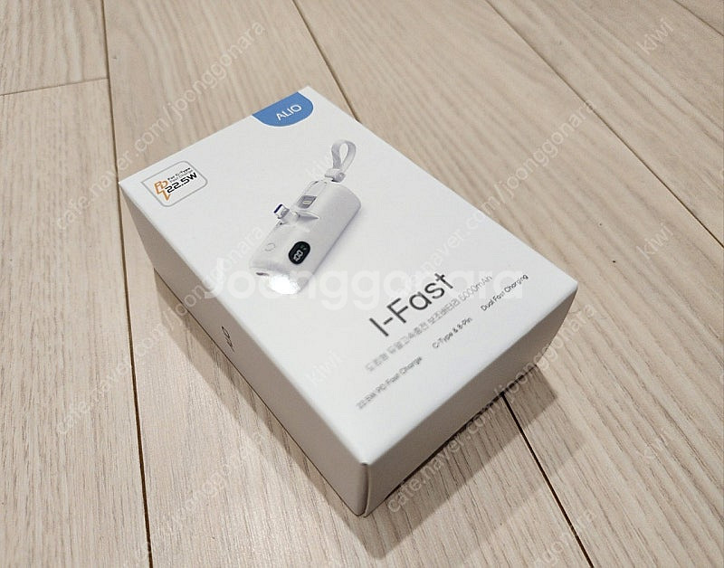 ALIO 도킹액정형 고속충전 PD 22.5W 아이패스트 보조배터리 (5000mAh)--1