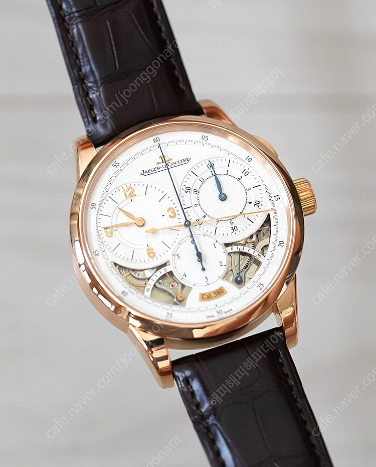 예거 르쿨트르 듀오미터 크로노그래프--1