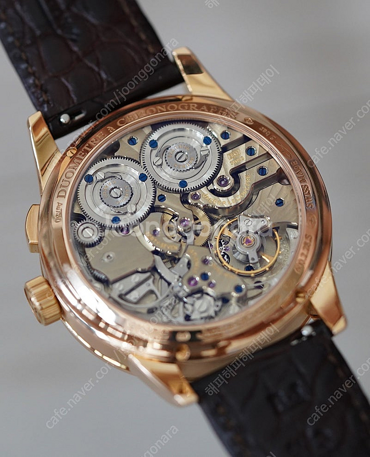 예거 르쿨트르 듀오미터 크로노그래프--2