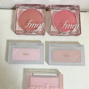 블러셔 5종 일괄 운포 2만 (롬앤+삐아+더페이스샵)