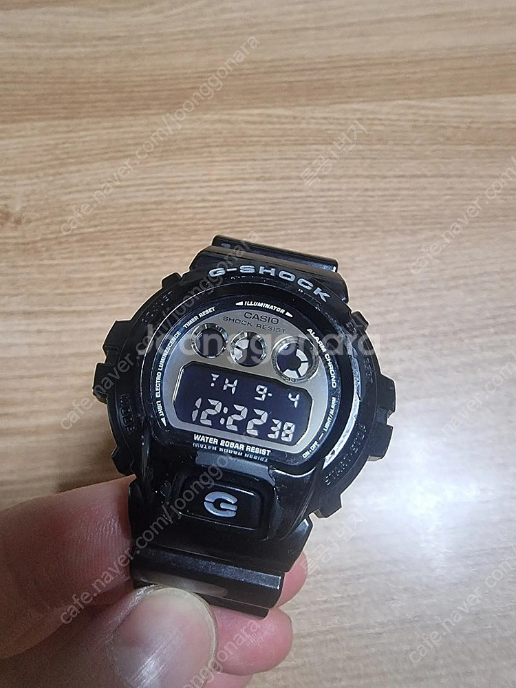 카시오 지샥 DW-6900NB-1DR 얼짱이 크레이지컬--0