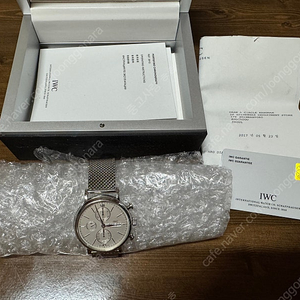 IWC 포르토피노 크로노그래프 42mm 판매합니다.