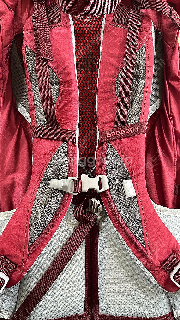 그레고리 제이드 33 루비 레드 레인커버 포함 보관만한 새것--2