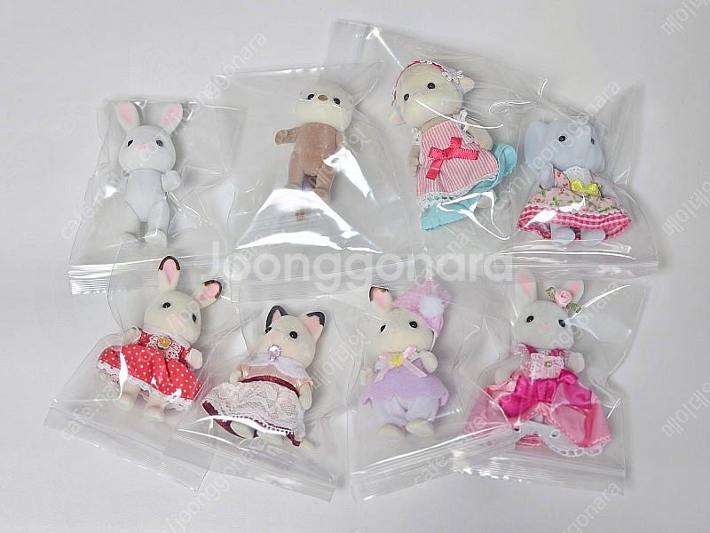 실바니안 인형(피규어) 소년소녀~엄마아빠사이즈 일괄--0