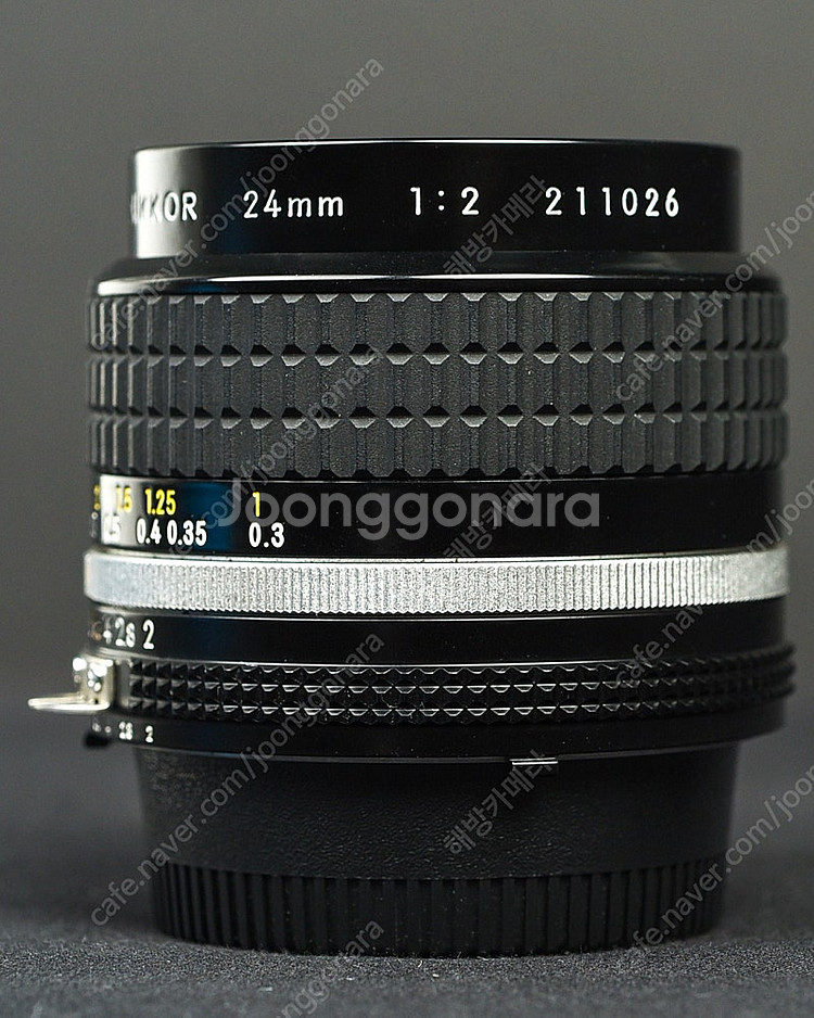 니콘 nikon mf 24mm f2 ais 수동렌즈--1