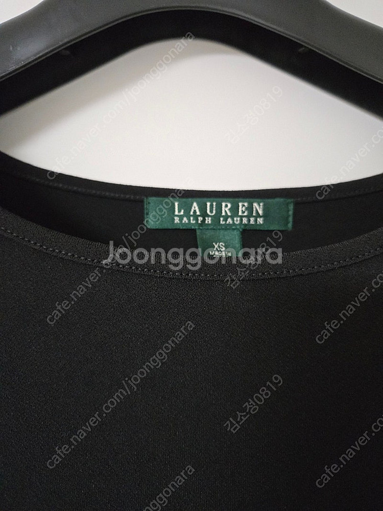 폴로 원피스 xs 블랙 미착용 택포--2