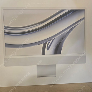 APPLE 아이맥 M3 / 8CPU / 8GPU / 256GB SSD / 8GB RAM 실버색상 미개봉 판매