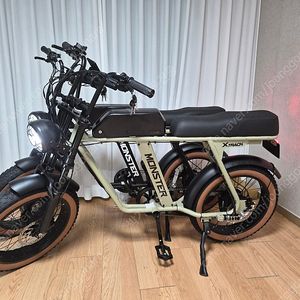 (새상품) 엑스트랙 몬스터 26년형 48V 20A 850W 바팡 전기자전거 자토바이 BS슬릭