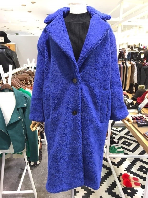 반에이크 테디베어코트 뽀글이코트 이미지