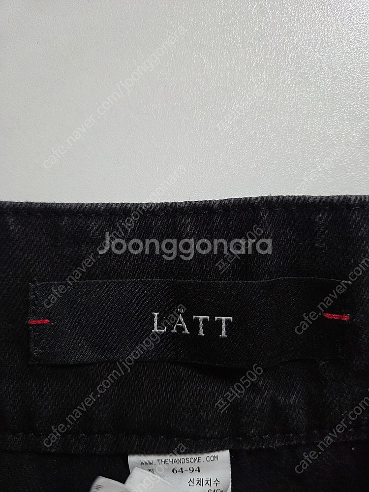 한섬 래트바이티 2021 하이웨이스트 데님 팬츠 64-...--7