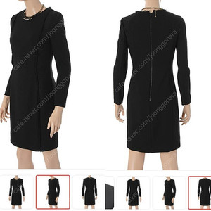 주크 블랙 원피스