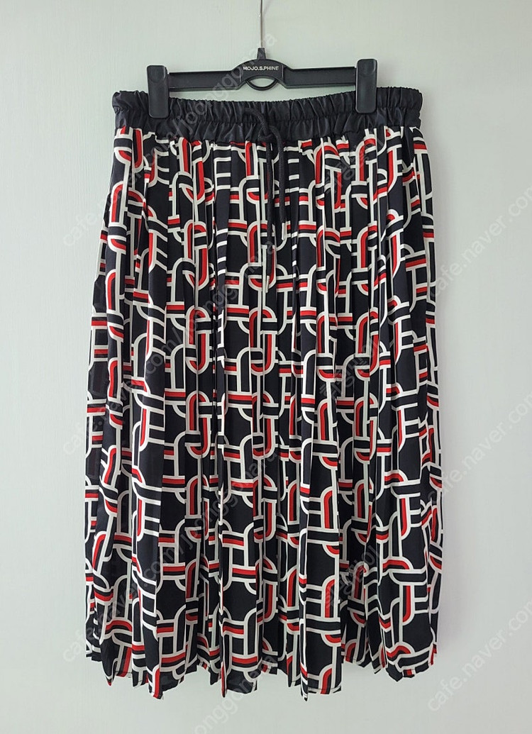 예쁜 스커트(허리 밴딩, 롱치마) 이미지