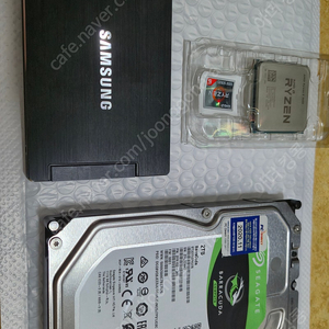 가격인하) AMD 라이젠5 2600, 삼성 SSD EVO 830 256기가, 씨게이트 바라쿠다 2테라 일괄 팝니다.