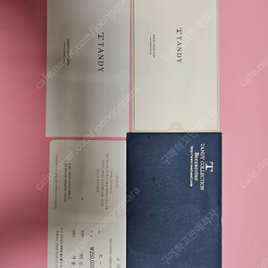tandy 텐디 구두상품권 25만원권