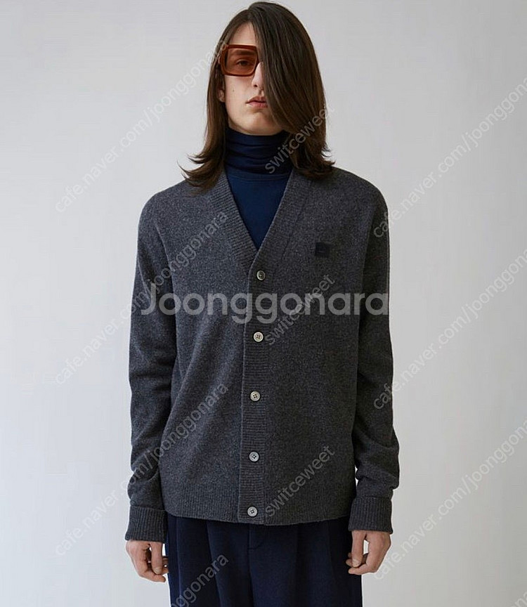 아크네 네브 가디건 챠콜 S사이즈 판매--0