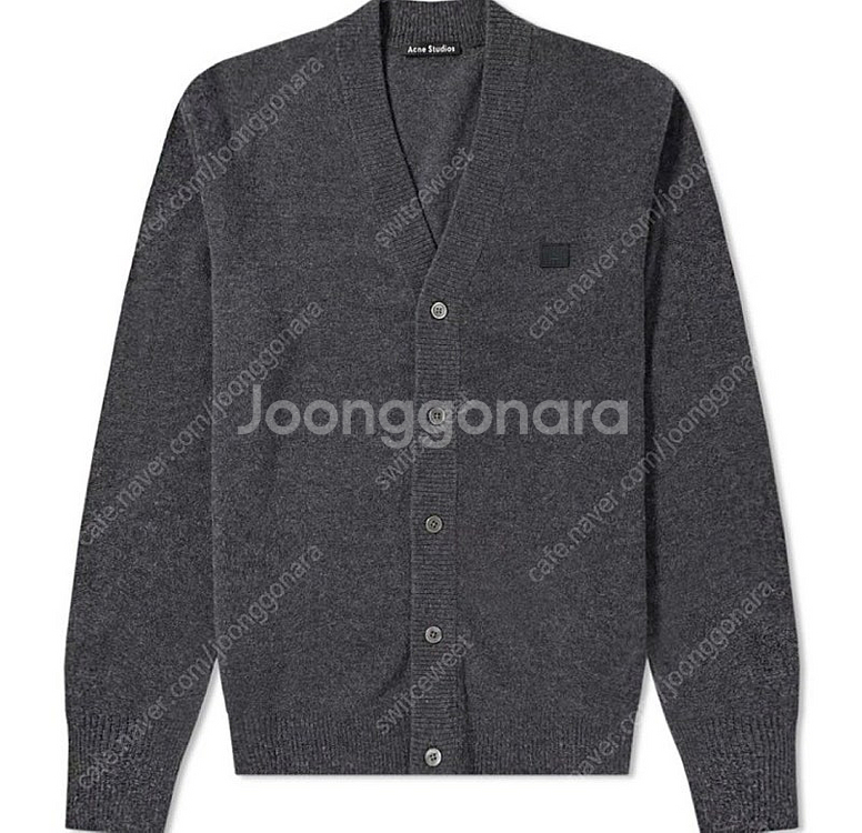 아크네 네브 가디건 챠콜 S사이즈 판매--1