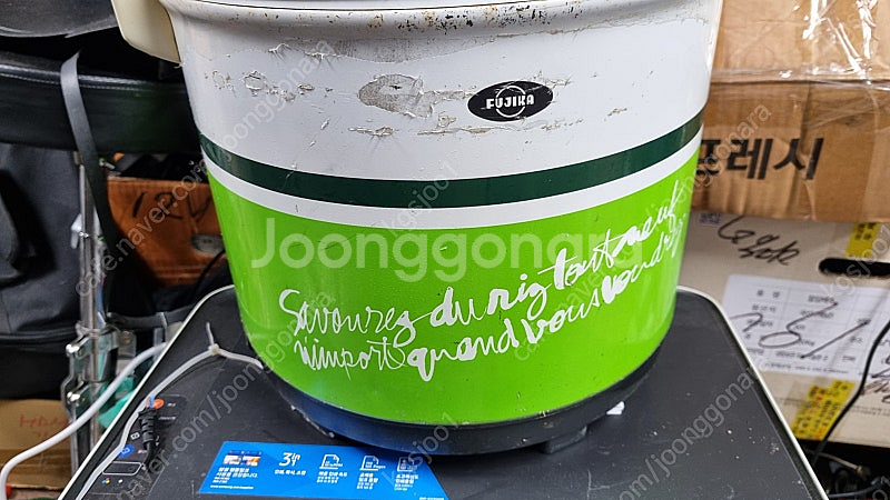 옛날 골동품 후지카 전기밥통(밥솥) 과 화신 전자 자--1