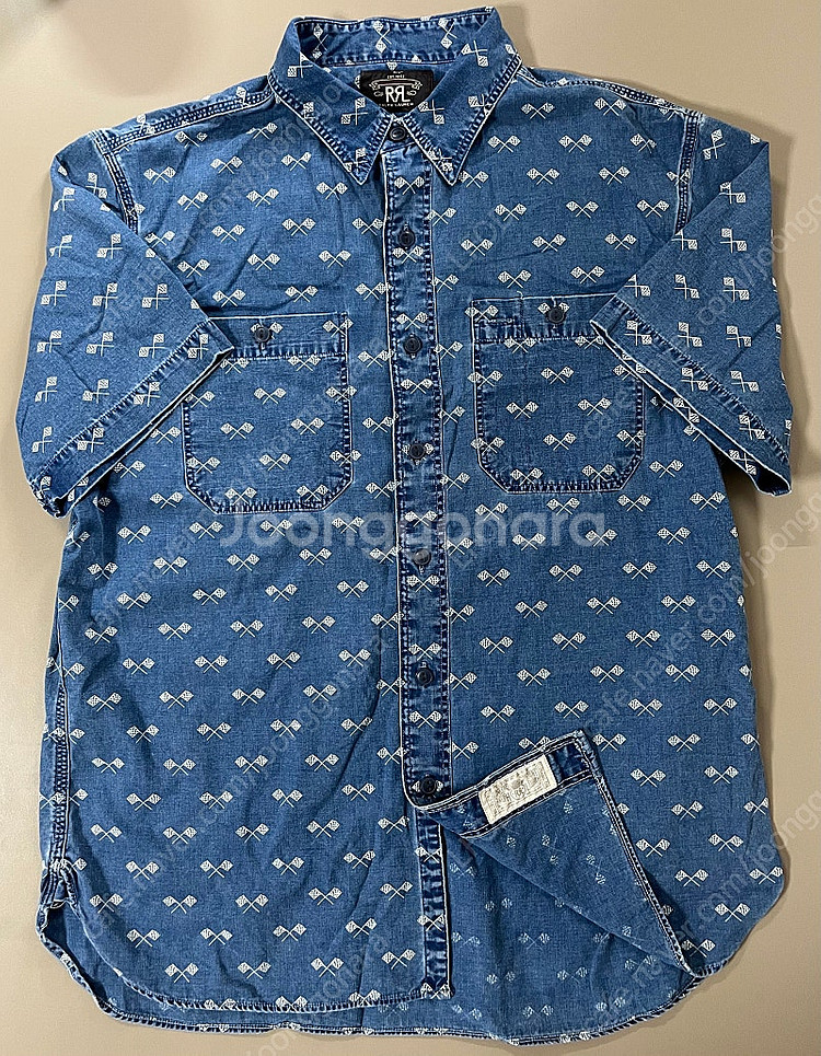 RRL 레이싱 플래그 셔츠--0