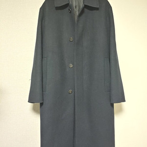 23fw 솔리드옴므 네이비 발마칸 코트 46사이즈 판매