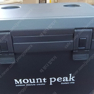 Mount peak 38L 트롤리 바퀴가 달린 야외 이동식 캠핑 캐리어 아이스박스38L 이미지