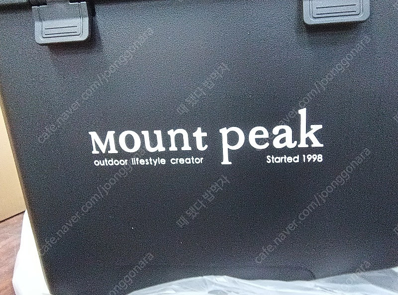 Mount peak 38L 트롤리 바퀴가 달린 야외 이동식 캠핑 캐리어 아이스박스38L 이미지