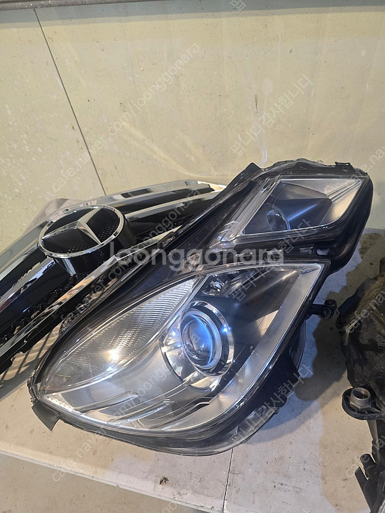 W212 E63amg전기형 앞장 팝니다. 후드,범퍼,라...--4
