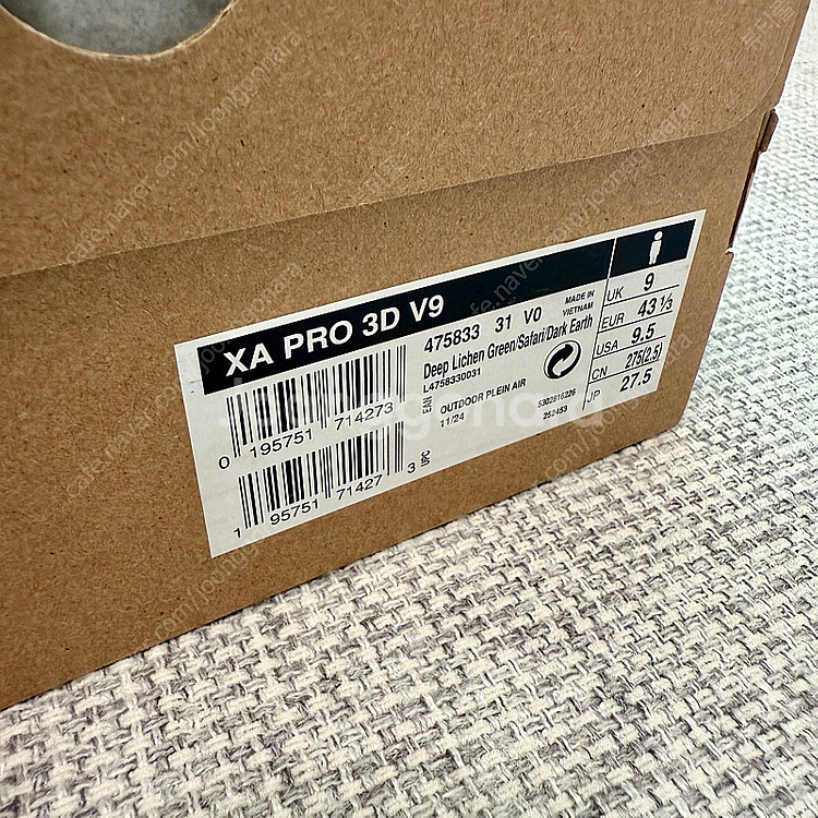 [새상품] 살로몬 XA프로3Dv9--3