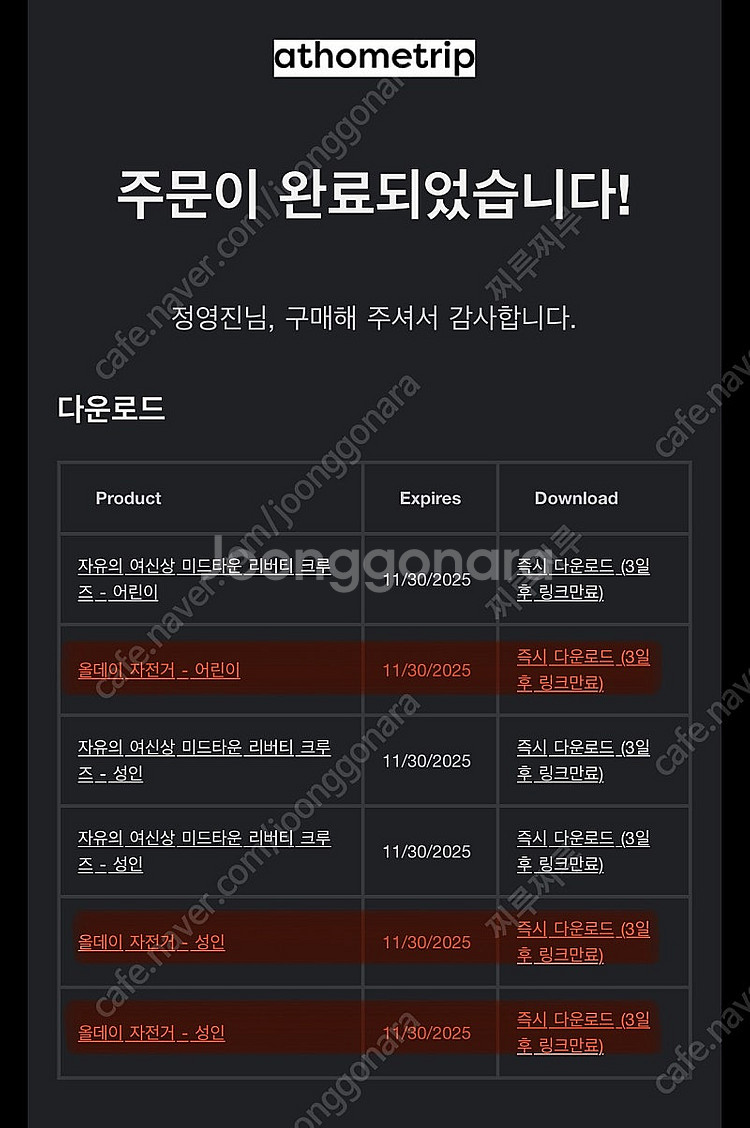 뉴욕 센트럴파크 자전거 (올데이) 성인2, 어린이 1--2