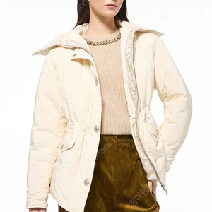 한섬 타임 패밀리세일 비품 카라 구스 다운패딩